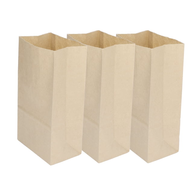 Bolsa de Papel Kraft NikouMX 100 Piezas a Prueba de Grasa