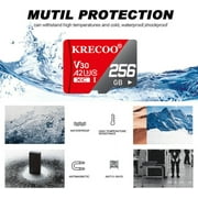 256GB Micro SD Card High Endurance Memory Dash Security Cam Class10