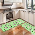 thumbnail image 3 of Kitchen Rugs Sets Of 2,Green Cow Spot Pattern Anti Fatigue Kitchen Mat Rugs Non Slip Washable,Decorative Kitchen Floor Mats for Kitchen,Sink,Laundry,17"X47", 3 of 5