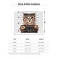 thumbnail image 5 of Balery Cat Holding Mugshot Sign Manta de Franela con Dibujo, Lujo Ultra Suave y Cálido, Antipelusa y Resistente a las Arrugas para Cama, Sofá, Camping -40"x30", 5 of 6