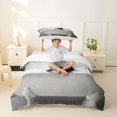 thumbnail image 2 of Erosebridal Kawaii Kitten Kids Twin Bedding, Balck Cat Duvet Cover Set, 2pcs, No Comforter, 2 of 5