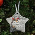 thumbnail image 4 of Ceramic Christmas Trees Ornaments, Christmas Tree Decoration, My Mind Still Talks To You Cardinal Memorial , Christmas Gifts, Decorative Hanging Ornaments - Heart, 1 Pcs, 4 of 6