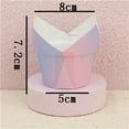 thumbnail image 5 of Joernso 50Pcs Disposable Cake Cups Non-stick Paper Compact Dessert Cupcake Liner for Kitchen, 5 of 8