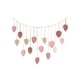 thumbnail image 3 of Tapiz Tejido, Colgante de Pared de Macramé, Telón de Fondo Bohemio, Adorno, Cuerda, Exhibición de Imágenes, Borlas de Hojas, Decoración de Pared de Gu Rosa perfecl Macramé Tela decorativa, 3 of 8