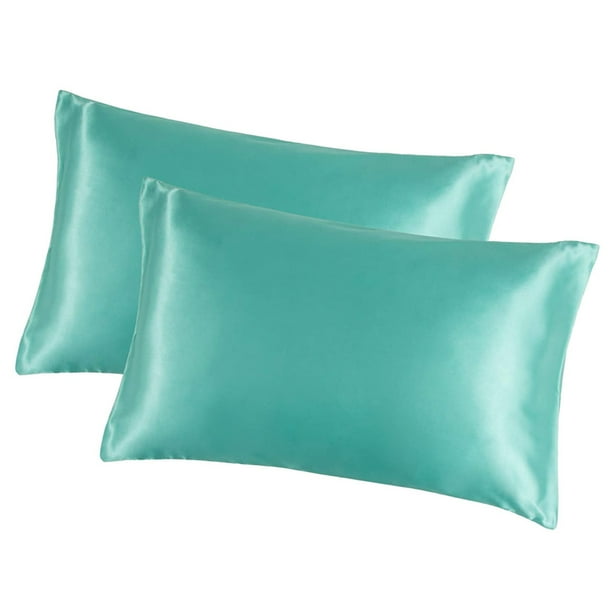 Toystoory 2 uds funda de almohada poliéster satén funda de almohada ropa de cama funda de almohada para dormir Juegos de cama lago azul 51*102cm Toystoory HA003643-15