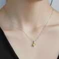 thumbnail image 5 of SFTING 925 Sterling Silver Classic Elegantly Solitaire Pendant With 1CT Cubic Zirconia Necklace Gift for Women Wife Mom, 5 of 9
