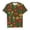 Z64-Army Green, variant on Kids' Cinco de Mayo Fiesta Print T-Shirt, Boys' Mexican Cactus & Sombrero Graphic Tee, All-Over Pattern Casual Top