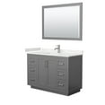 thumbnail image 4 of Wyndham Collection Wcf2929-48S-Vca-M46 Miranda 48" Free Standing Single Basin Vanity Set -, 4 of 7