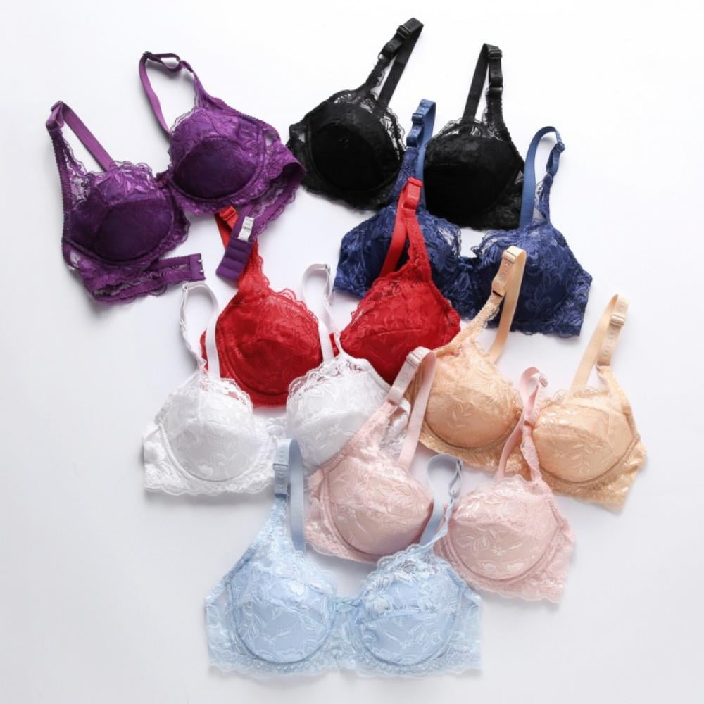 Womens Bras Set 3 4 Cup Underwire Underwear Female Push Up Bra Lace  Bralette Lingerie Briefs Sets 32 38 B C D DD DDD E2395 From 30,99 €