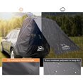 thumbnail image 3 of Car Accessories Camping Tent Attach to SUV Tailgate Easy Set Up Waterproof 3000MM UPF 50+ Black Large, 3 of 5