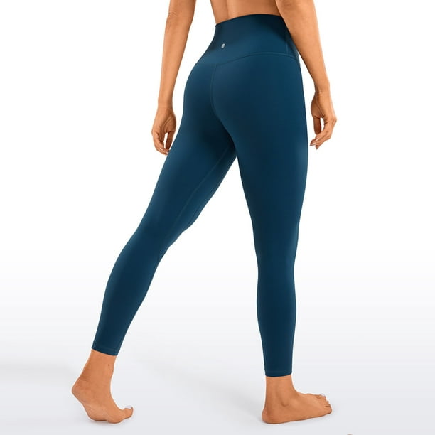 CRZ YOGA Women's Naked Feeling Yoga Pants 25 Inches - 7/8 High Waisted  Workout Leggings
