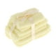 thumbnail image 4 of Juego de toallas de baño en miniatura para casa de muñecas a escala 1:12, diseño de microproyectos de bricolaje, cara Amarillo, 4 of 9
