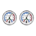 thumbnail image 4 of Billuyoard 2-in-1 Hygrometer Temperature Humidity Gauge Dial Living Equipment Plastic Room Indoor Operated Analog Battery 2piezas, 4 of 6