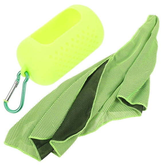1 Set Quick Drying Towel with Case Sweat Absorbing Towel Washable Sports Towel Camping Towel