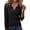 Black, variant on Striped Pullover Sweater for Women – Long Sleeve, Slim Fit, Knitted, Soft & Warm Casual Fall Winter Fashion Comfortable