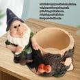 thumbnail image 4 of Succulent Pot, Cactus Planter Resin Large Base Hand Painted  For Garden, 4 of 8