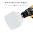 thumbnail image 4 of Osdhezcn Ashes Bowl Drill Dust Cover Hole Sawing Accessories Elastic Sealing Electric Drill Dust Collector Power Tool Accessories, 4 of 12