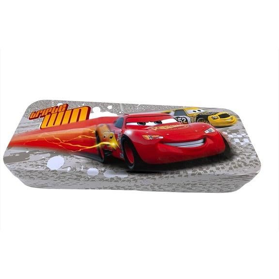 Disney CARS Mcqueen Luigi Tin Pencil Box