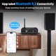thumbnail image 4 of Amplificador estéreo HiFi de clase D, receptor, 100 W x 2 minicomponentes de audio digital con Bluetooth 5.3, 4 of 8