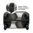 thumbnail image 4 of Lsque Panda with Sun glasses Printed Luggage Cover, Travel Luggage Protector,Scratch and Dirt Resistant, Fits 18-32 Inch Luggage - X-Large, 4 of 9