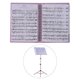 thumbnail image 2 of Multifunctional Music Score Holder A4 Size Paper Sheet Document File Organizer Folder with 40 Pockets, 2 of 4