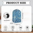 thumbnail image 6 of HELLHERO Abstract Striped Pattern Coffee Machine Dust Cover 1pc Blender Dust Cover Polyester Reusable for Home Kitchen Indoor Multifunctional, 6 of 6