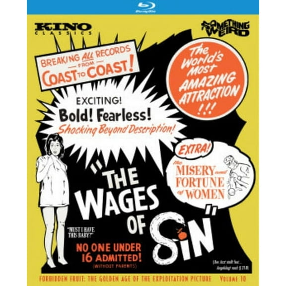 The Wages of Sin (aka (The Price of Sin) (Blu-ray), Kino Classics, Music & Performance