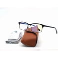 thumbnail image 3 of Lunettes Bloquant la Lumière Bleue Filtrant la Lumière Protection contre les Radiations Lunettes Cadre Rond Rétro Lecture Jeu Ordinateur Lunettes Protectrices (Noir), 3 of 5