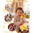 thumbnail image 7 of NCQ Dancing Talking Giraffe Toy, Stuffed Animal Repeats What You Say, Electronic Musical Plush with Glowing Light, Interactive Baby Toys Gifts for Toddlers Kids Boys Girls 1 2 3 Years Old, 7 of 7