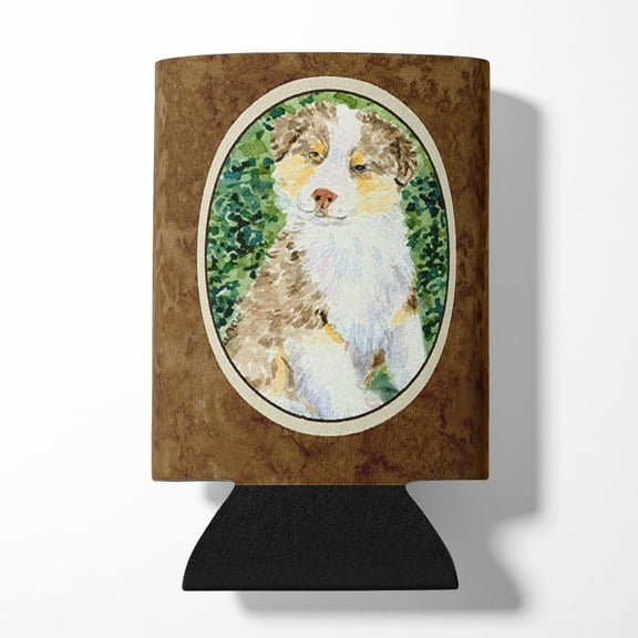 Caroline's Treasures SS8847CC Australian Shepherd Can or Bottle Hugger, Can Hugger, multicolor