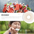 thumbnail image 3 of MasteelfCA 200pcs Wooden Ice Cream Sticks Children DIY Ice Cream Sticks DIY Accessory, 3 of 8