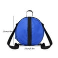 thumbnail image 3 of Uutvmp Basketball Bag Soccer Ball Football Volleyball Softball Sports Ball Bag Holder Carrier+Adjustable Shoulder Strap 2 Side Mesh Pockets Water Bottle Towel Sports Shoes, 3 of 6