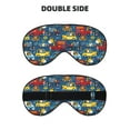 thumbnail image 2 of Naloa Vehicles Cartoon with Funny Drivers,Animal Drivers Print Sleep Mask for Sleeper, Light Blocking Sleeping Eye Mask for Women Men, Eye Shade with Adjustable Strap for Travel, Nap,Meditation, 2 of 7