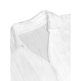 thumbnail image 6 of Wassery Women Spring Fall Pants Outfits Long Sleeve Turn-Down Collar Loose Shirts Elastic Waist Wide-Leg Long Palazzo Pants 2 Pieces Casual Lounge Pants Set, 6 of 8