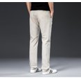 thumbnail image 2 of OmicGot New Arrival Men's Pant Breathable Solid Color Mid Straight Loose Men Trousers Plus Size 42, 2 of 12