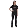 thumbnail image 4 of Inkmeso Womens Quote Top Drink Happy Thoughts Graphic Print Tee T-Shirt, 4 of 7