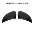 thumbnail image 1 of 1Pair Car Side Rearview Mirror Cap Wing Mirror Cover For Golf 8 2020-2022 Modified Car Styling Bright Black ABS Mirror Cover Cap, 1 of 9