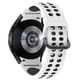 thumbnail image 3 of Adecuado para Samsung Galaxy Watch4 / Galaxy Watch4 Classic Smart Warch Pulsera de moda exquisita Pulsera de gel de sílice Correa deportiva de dos tonos, 3 of 4