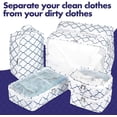 thumbnail image 4 of 12 Set Packing Cubes - Travel Packing Organizers and Compression Packing Cube System for Luggage and Carry On Bags, 4 of 8