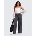 thumbnail image 4 of CRZ YOGA Softretch No Front Seam Wide Leg Pants for Women High Waist Yoga Leggings Lounge Buttery Soft, 4 of 8