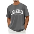thumbnail image 5 of Men Shirt Basic Loose Tshirt for Men Short Sleeve Crew Neck T Shirts Men, 5 of 5