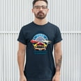 thumbnail image 3 of Tee Hunt Ford Mustang T-Shirt Detroit Mi. 1903 Ford Motor Company Licensed Men's Tee, Navy Blue, X-Large, 3 of 5