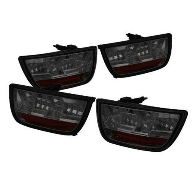ALT-YD-CCAM2010-LED-SM LED Tail Lights for 2010-2013 Chevy Camaro, Smoke