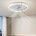 thumbnail image 3 of Ventiladores Techo Con Control Remoto Inteligentes 4 Velocidades LED, 3 of 9