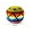D, variant on Footbag Net For Kick Ball, Assorted Foot Bag Crochet For Adults, 2.4 Inch Multicolored Geometric Juggling Ball Set Of 2