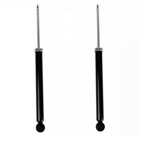 TRQ 2pc Rear Shock Absorber Set Driver & Passenger Sides for 14-18 Mazda 3 SBA71316