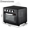 thumbnail image 2 of Horno Eléctrico de Convección YOU Freidora De Aire Y Tostador 32 Litros 230°C 1700W, 2 of 7