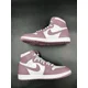thumbnail image 3 of Ni - ke Ni - ke Air Jordan 1 Retro High OG 'Mauve' White DZ5485-105 Men's Size 11.5, 3 of 5