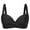 Black, variant on Staron Women's Vintage Bikini Swimsuit Retro Cross Front Ruffle Adjustable Straps Conservative Beach Vacation Swimwear, White S