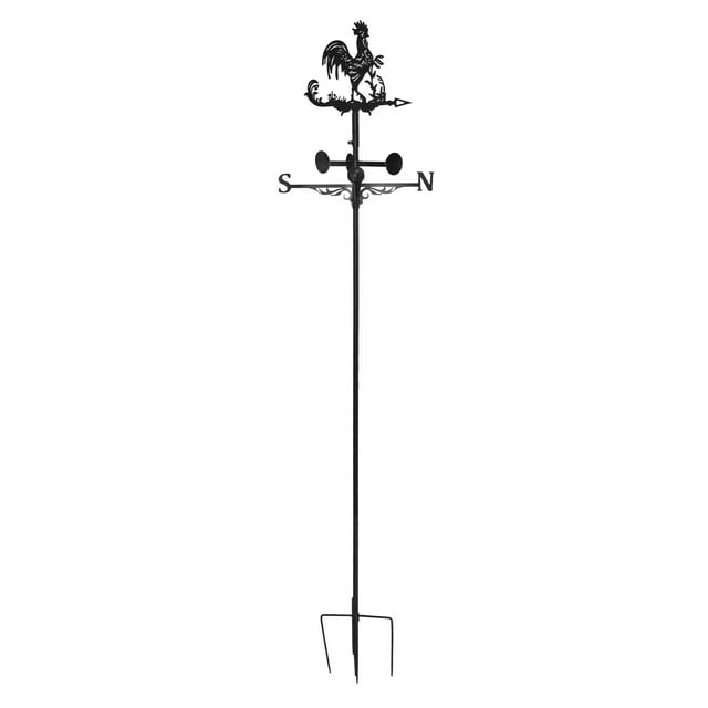 Weather Vane, Fastness Exquisite Wind Vane Unique Shape For Courtyard For Outdoor Decoration Cock,Elk,God Of Love,Wizard